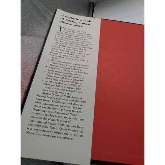 Quest for the Cup  1893 - 2001 History of Stanley Cup Finals - Jack Falla - Picture 3 of 11
